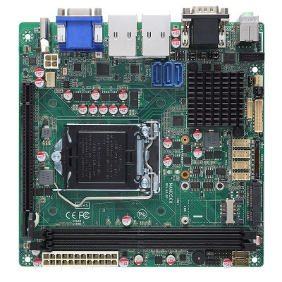 Axiomtek MANO500 Mini ITX Motherboard, 6th/7th Gen Intel Core i7/i5/i3, Pentium, or Celeron processor